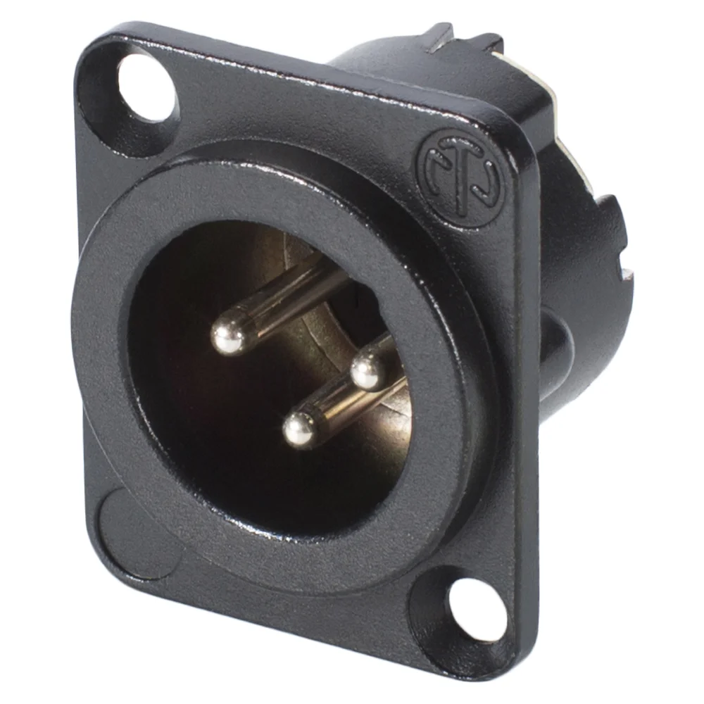 NEUTRIK XLR-Einbaustecker 3polig,