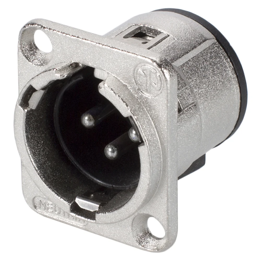 NEUTRIK XLR-Einbaustecker 3polig,