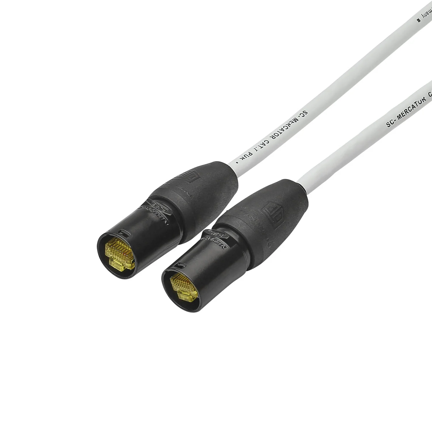 Netzwerkkabel CAT7 PUR, grau,  3,00m