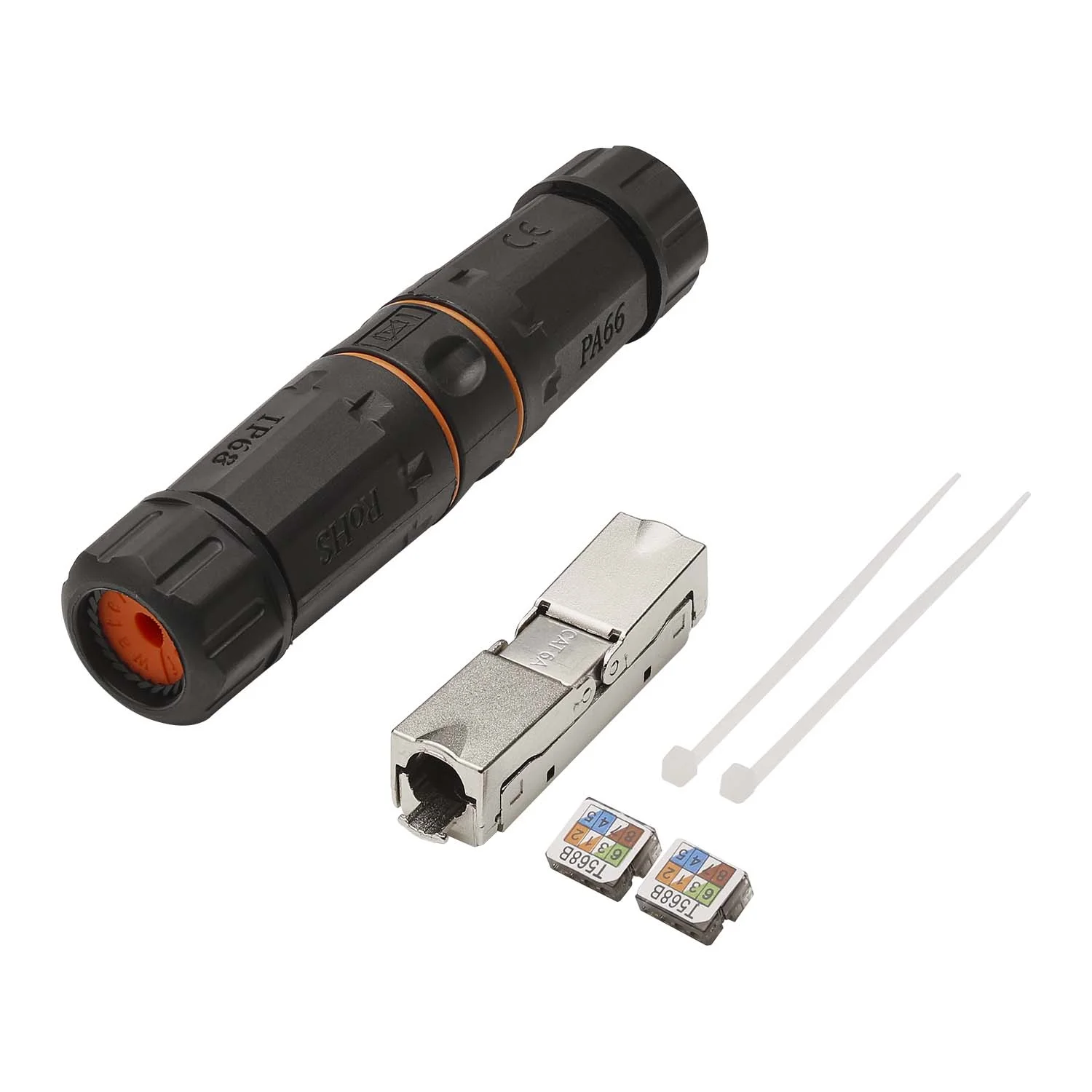 RJ45-Coupler Class FA 100% geschirmt