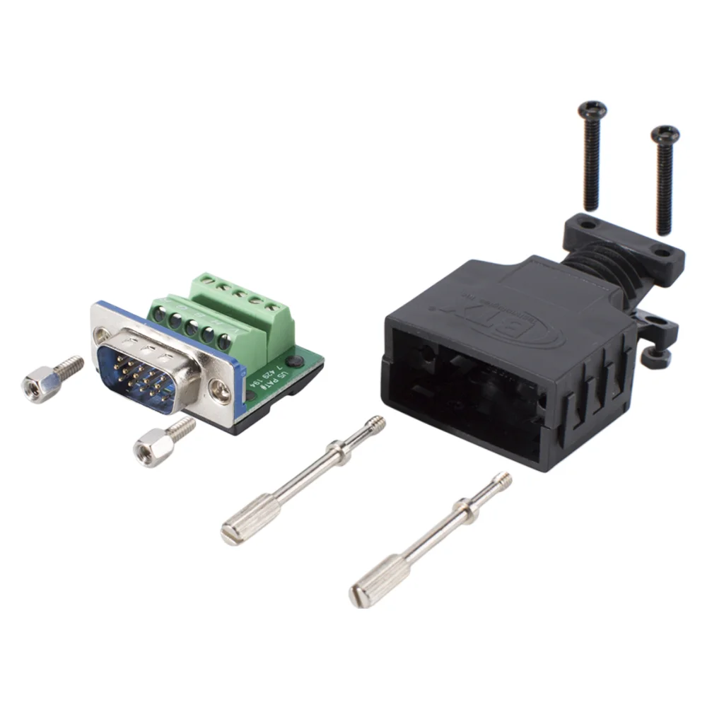 SUBD-HD Gehäusest. 15pol Schraubanschluß