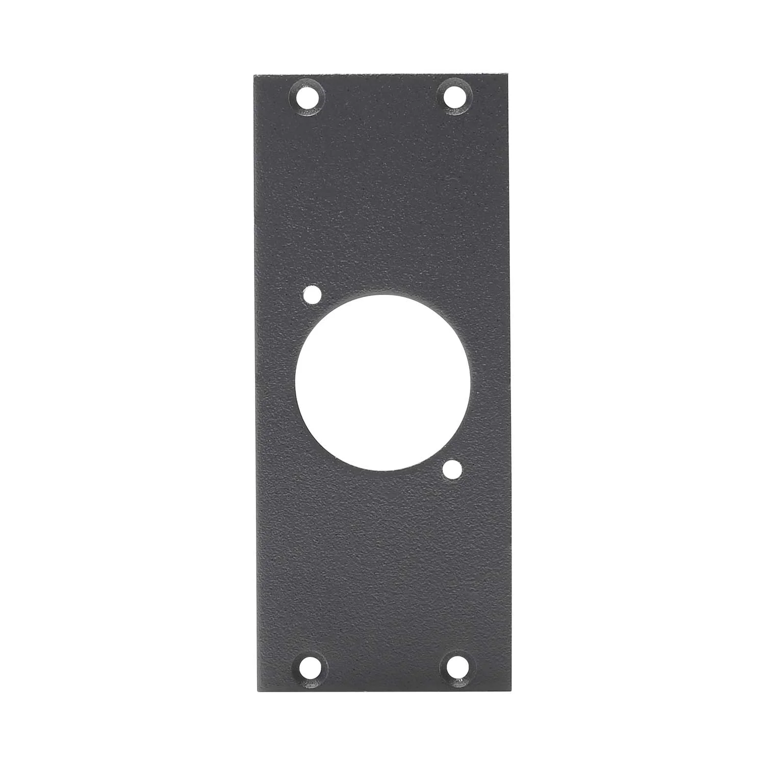 SYSBOXX-Frontblech 2HE 1BE 1xDTyp mittig