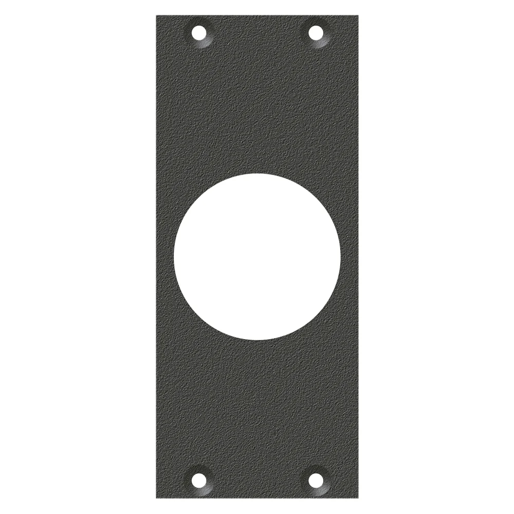 SYSBOXX-Frontblech 2HE 1BE 1xPG21