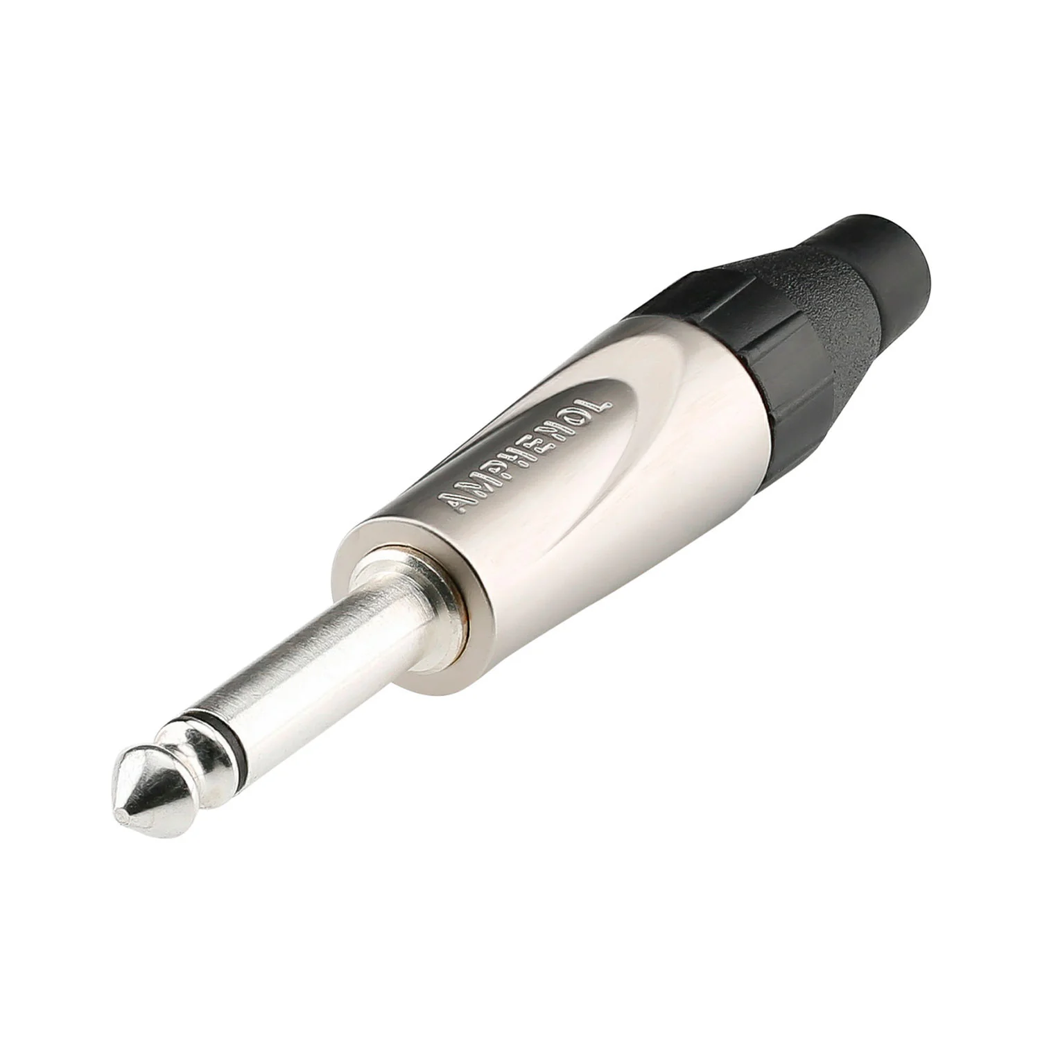 Amphenol 6,3mm Klinkenstecker mono satin