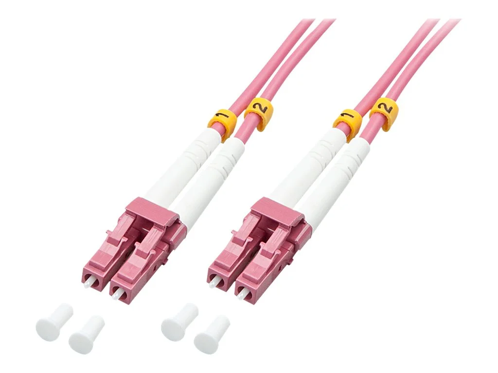 LINDY LWL-Duplexkabel LC/LC OM4 2m
