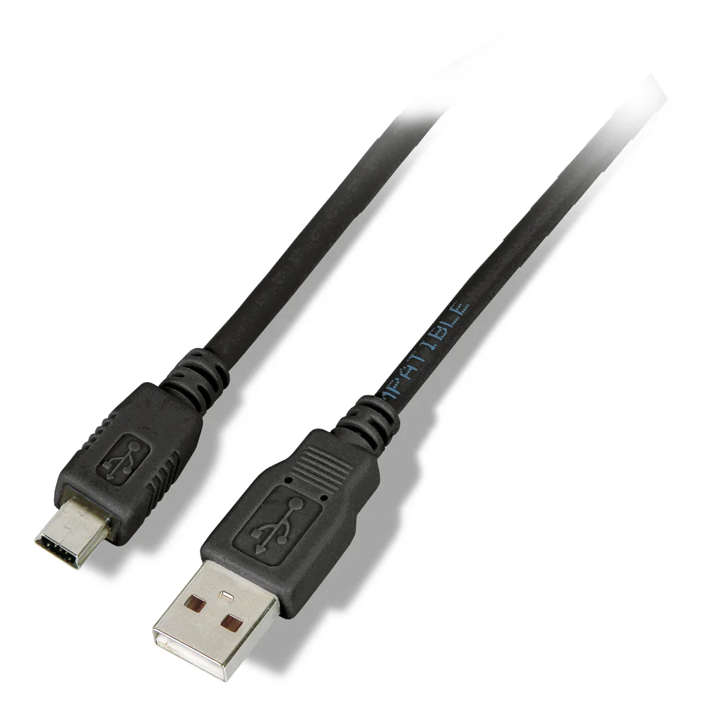 USB 2.0 Kabel USB maleA<>USB miniB  2,0m