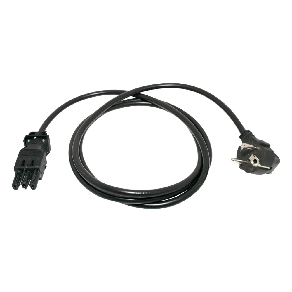 Wieland fem.<>Schuko male abgew. 1,0m sw