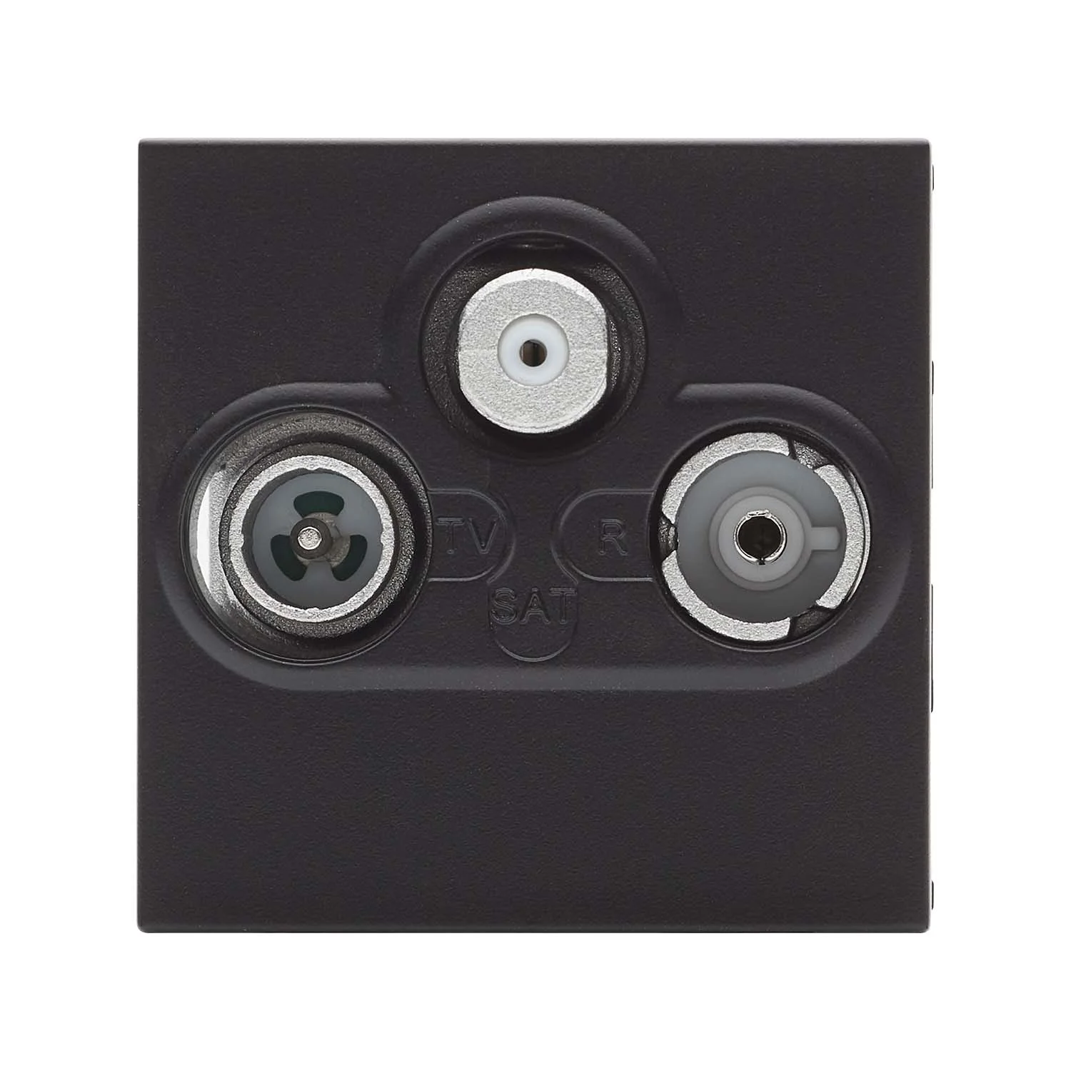 SYSWALL45 Antennen+SAT-Steckdose, 3-Loch