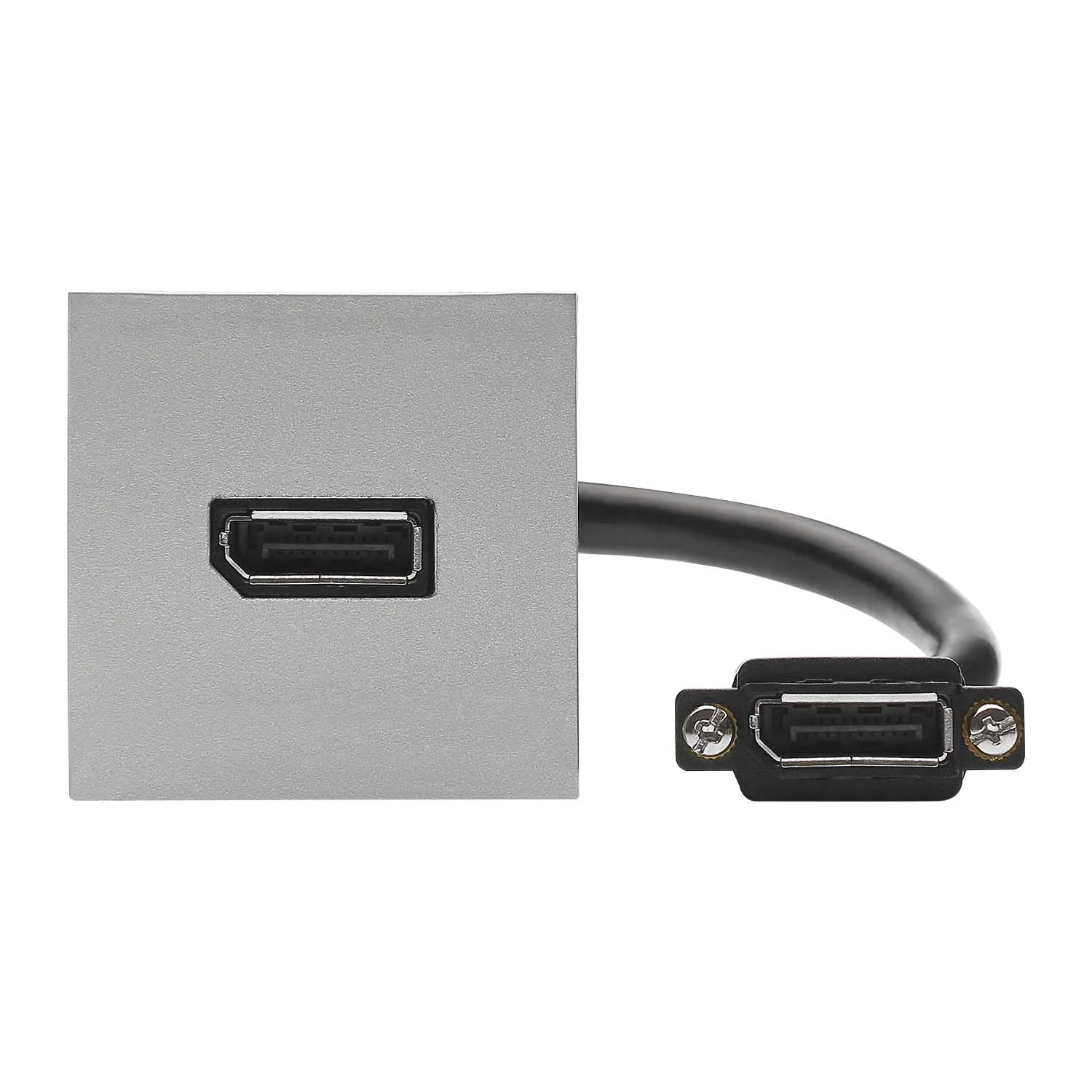 SYSWALL45 DISPLAYPORT -> Kabelbuchse 80°