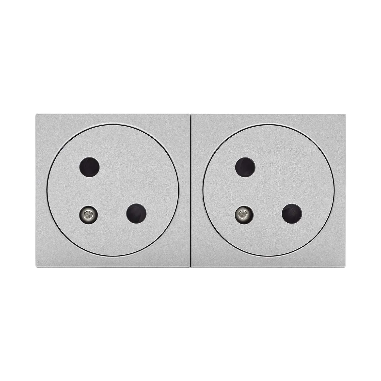 SYSWALL45 SCHUKO-Steckdose CEE7/5 2fach