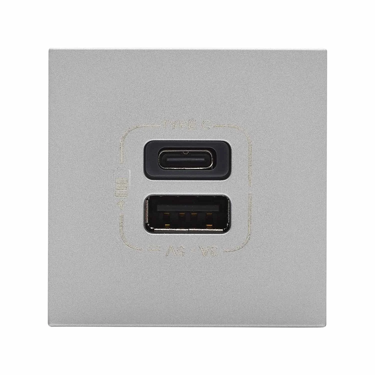 SYSWALL45 USB-Lademodul A/C, 3A