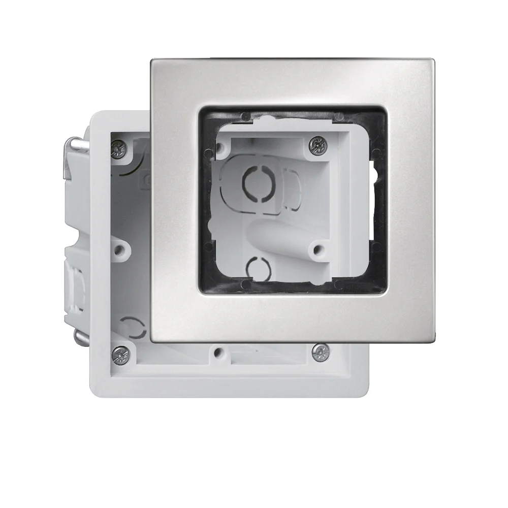 SYSWALL50 Schalterrahmen + UP 1fach