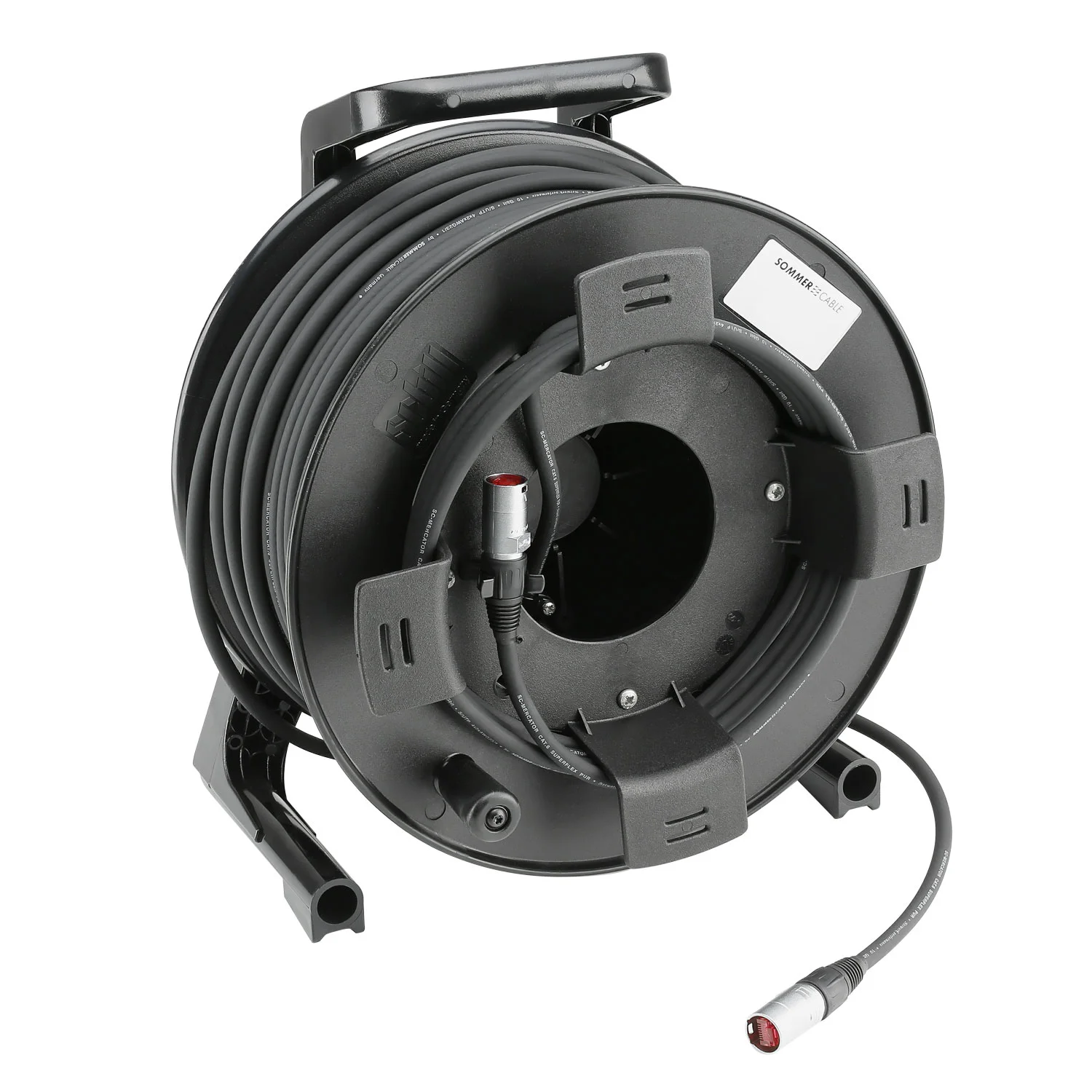 Mercator CAT6 Superflex, schwarz, 70,00m