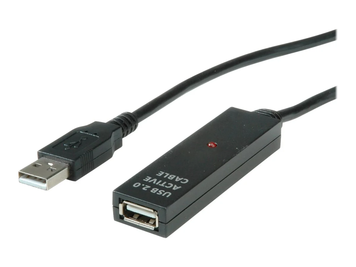 VALUE USB 2.0 aktive Kabelverlängeru 30m