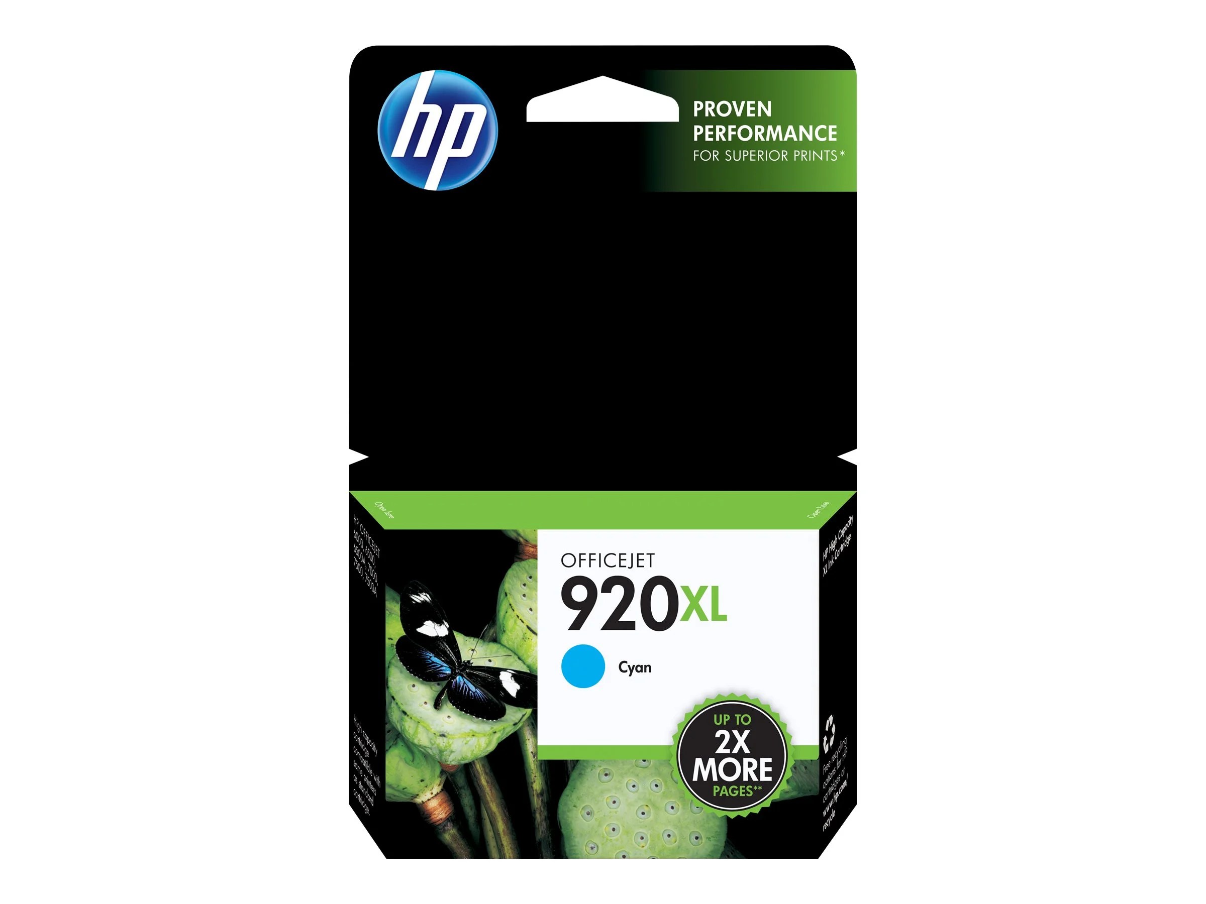 HP 920XL original ink cartridge cyan