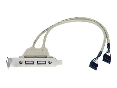 STARTECH 2 Port USB Slot Plate Adapter