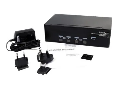 STARTECH 4 Port DVI KVM USB Switch