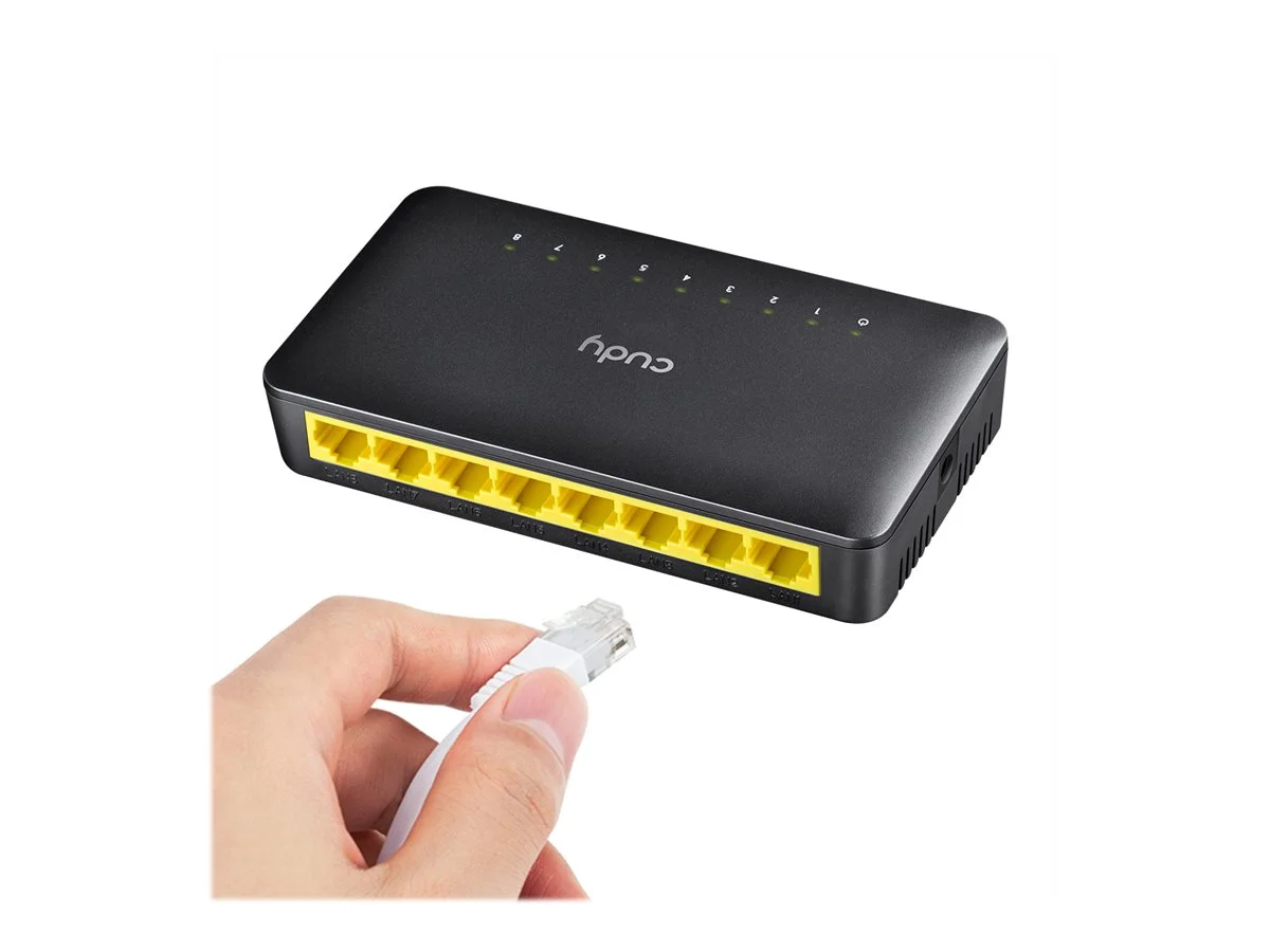 CUDY FS108D 8-Port 10/100 Desktop Switch
