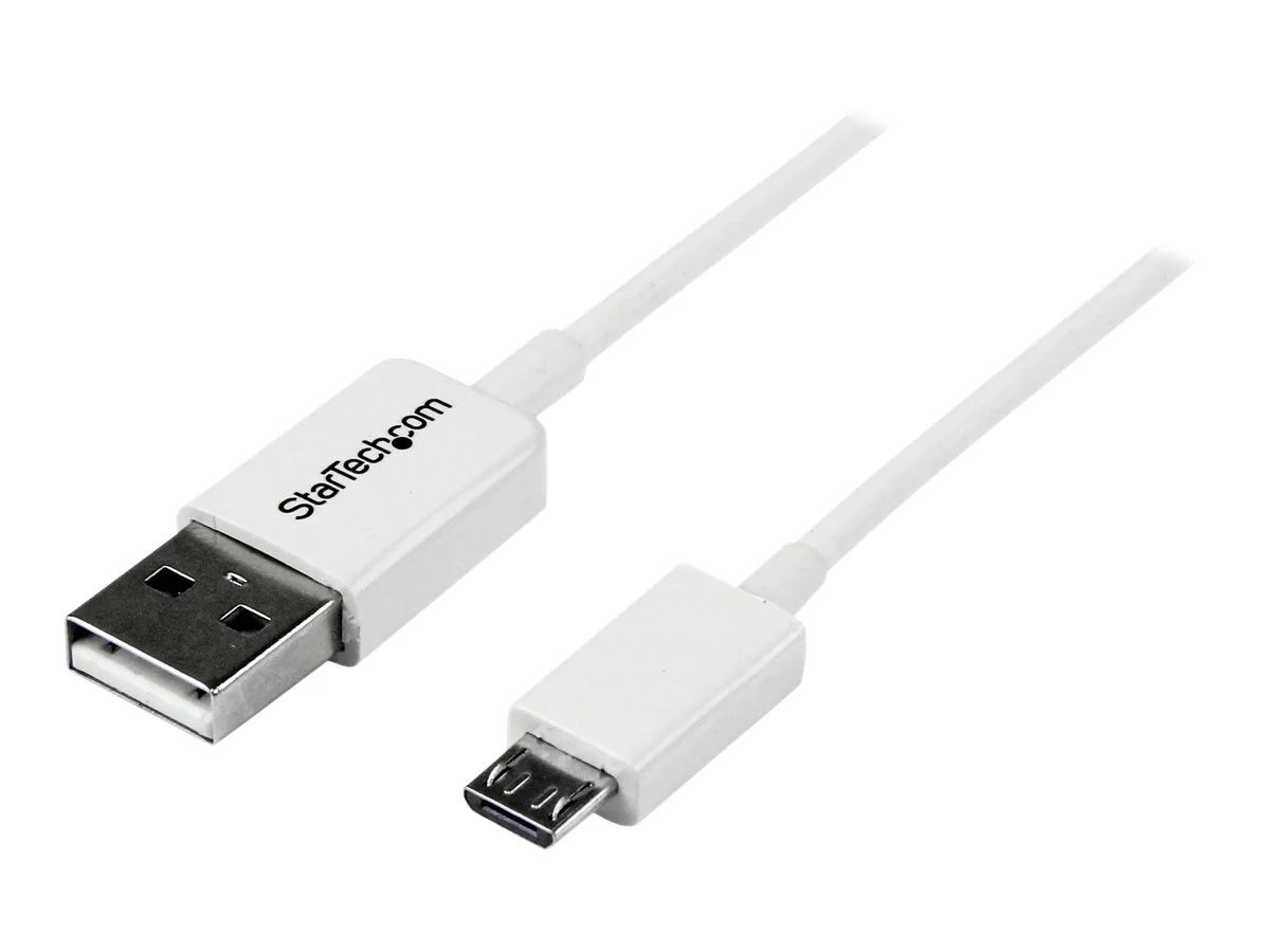 STARTECH 0.5m White USB / Micro USB Cbl