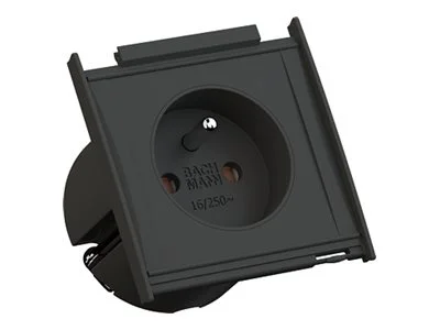 BACHMANN KAPSA XXS 1xUTE sw Strom 2,0m