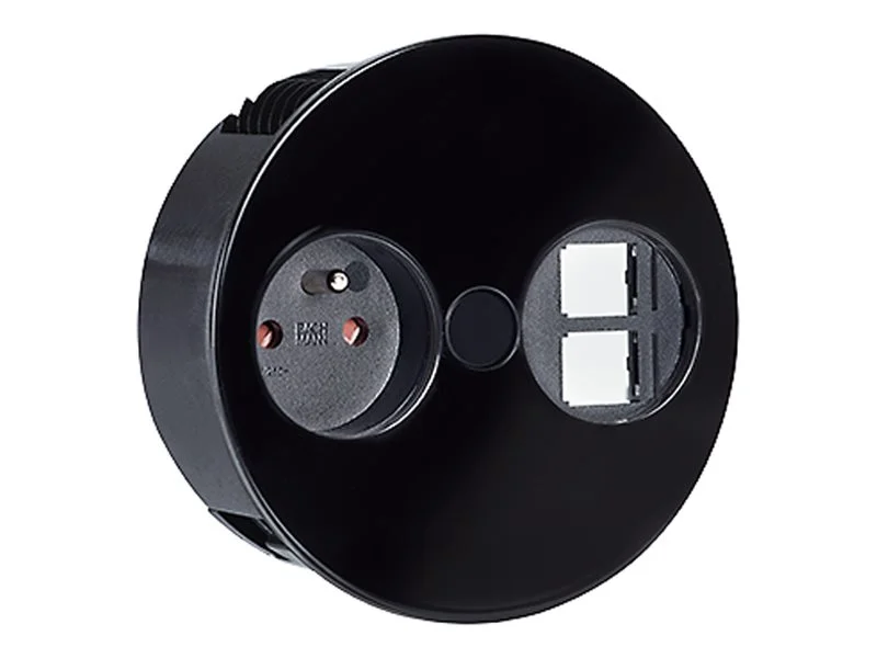 BACHMANN TWIST 1xUTE 2xKeystone schwarz