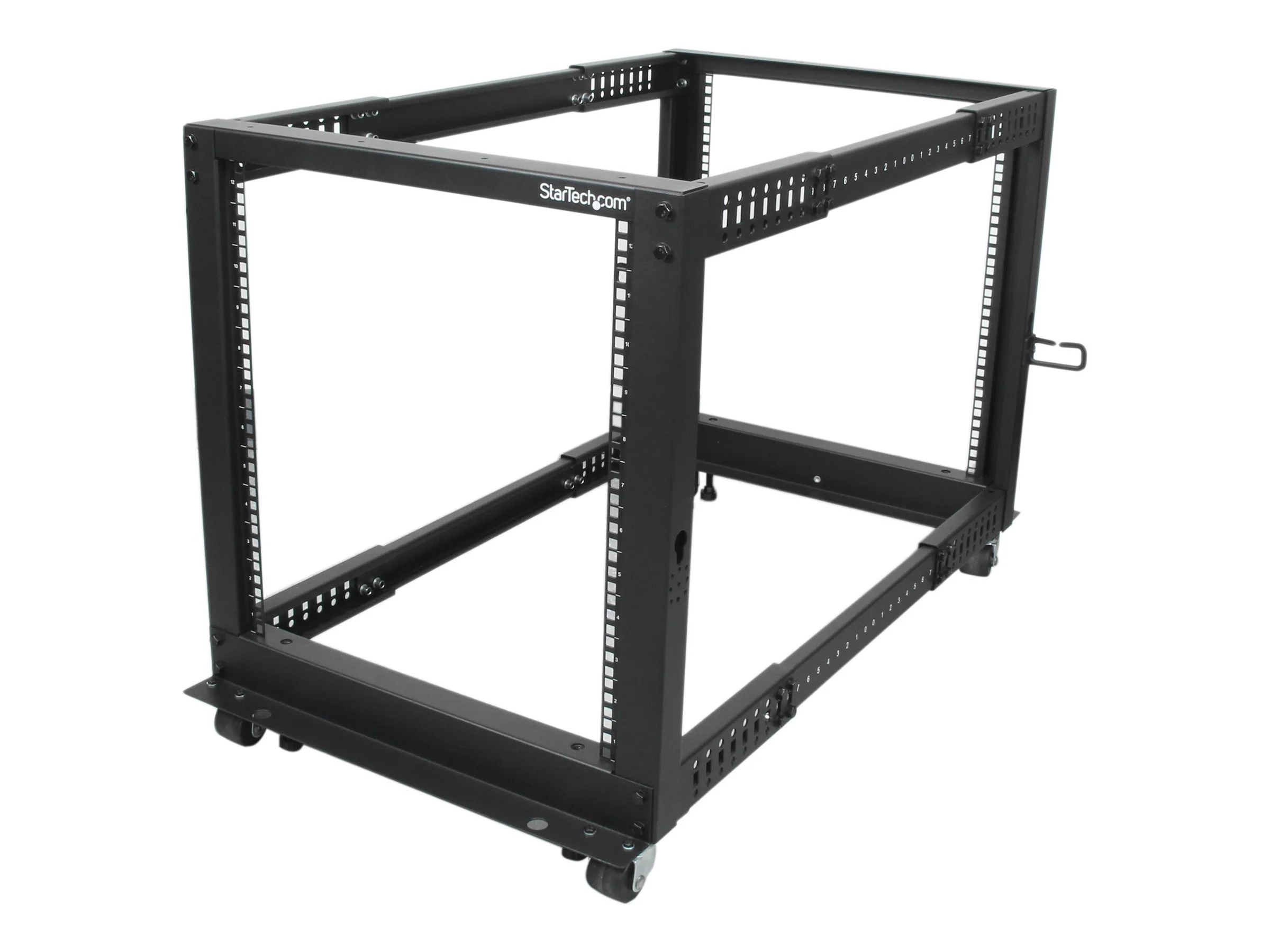 STARTECH 12U Adj Depth 4 Post Rack