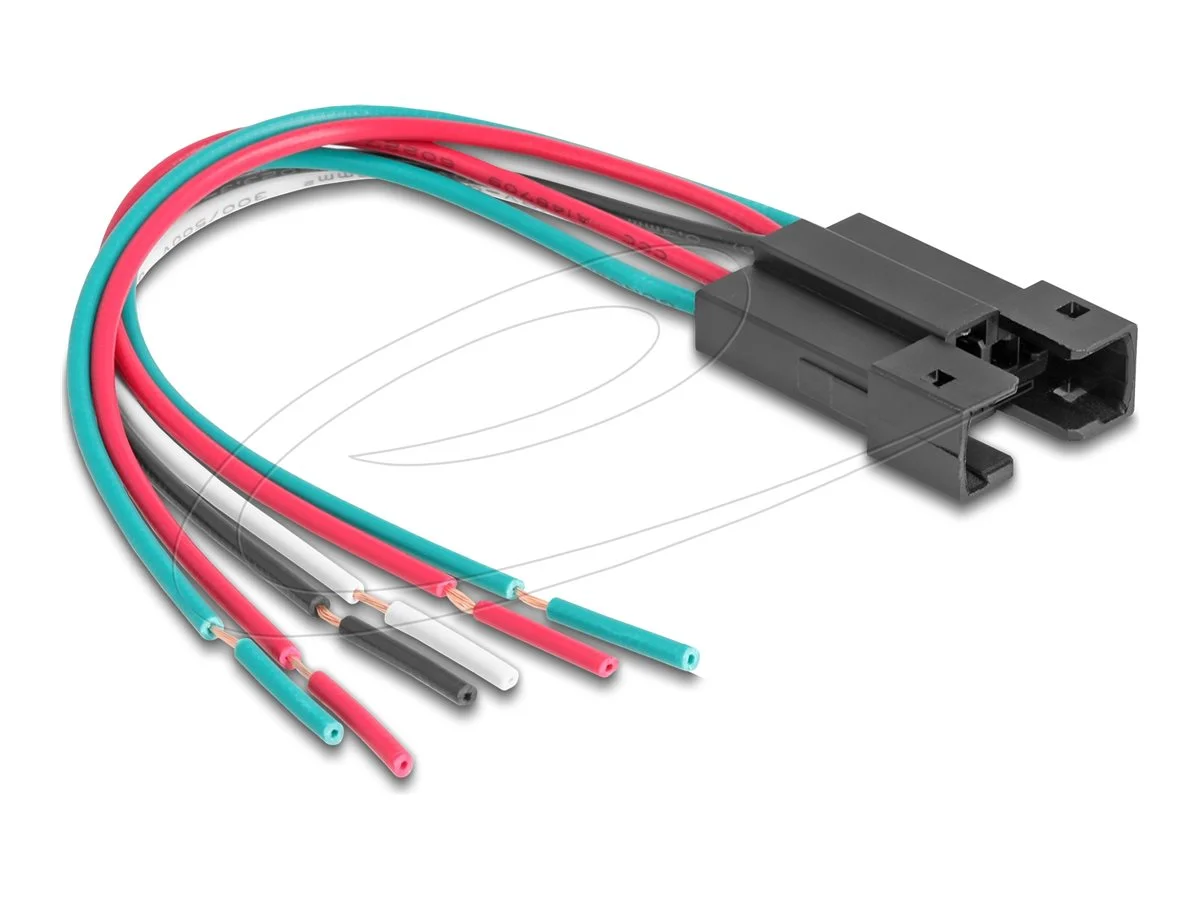 DELOCK Fassung für 22mm 6 Pin Taster od
