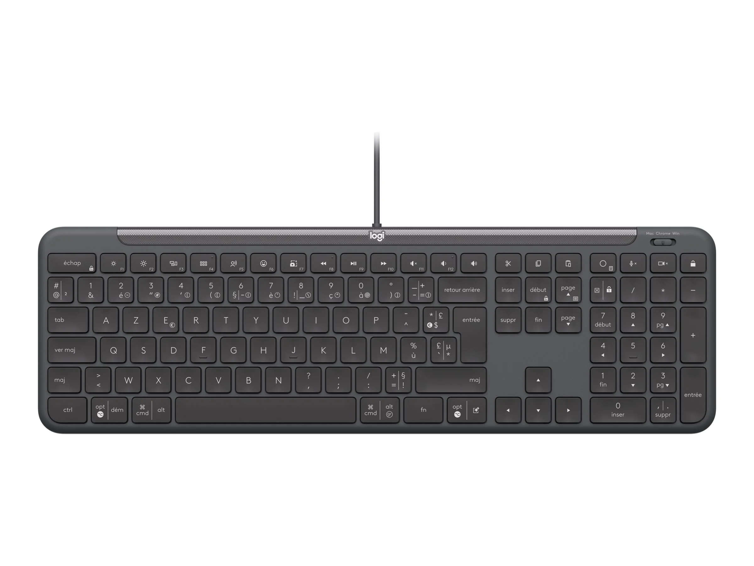 LOGI Wired Keyboard K620 f Business (FR)