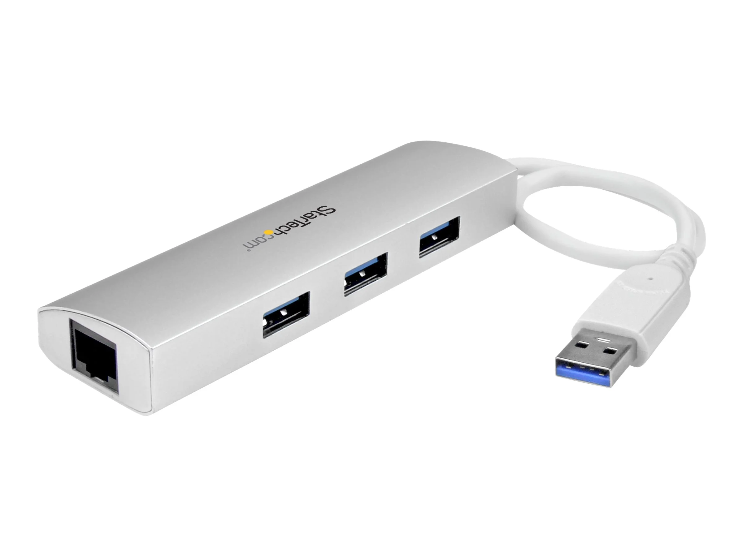STARTECH 3 Port mobiler USB 3.0 Hub plus