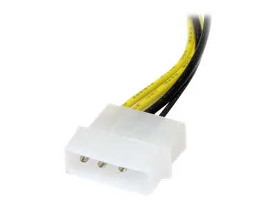 STARTECH 15cm LP4 to 8 Pin PCIe Adapter