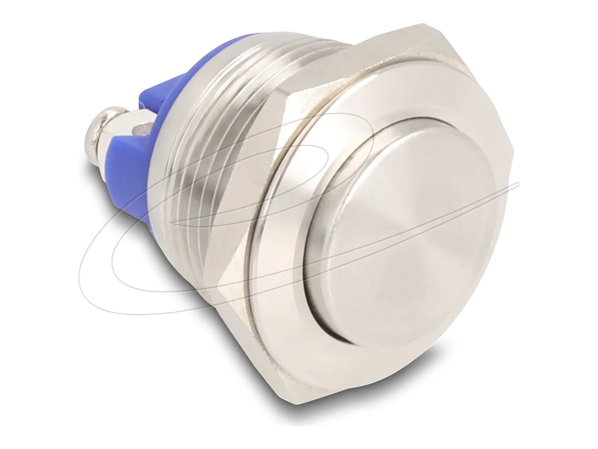 DELOCK Drucktaster zum Einbau 19mm hoch