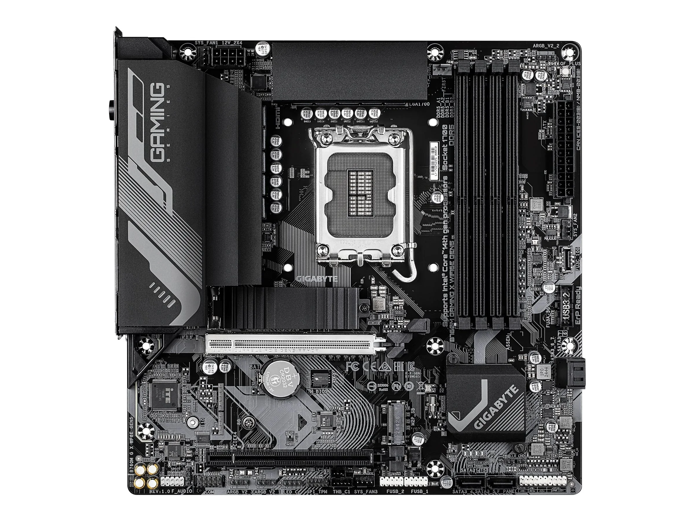 GIGABYTE B760M G X WF6E GEN5 LGA1700