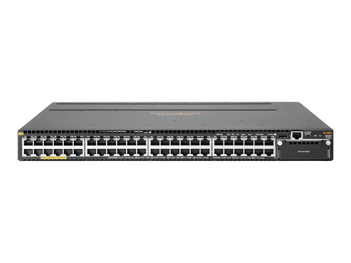 HPE Aruba 3810M 48GPoE+4SFP+1050W Swch