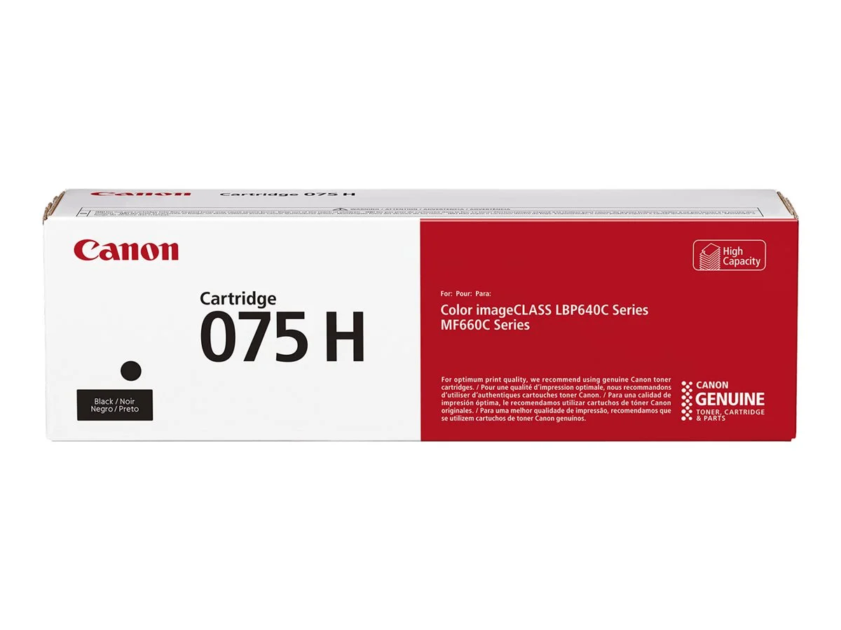 CANON Toner Cartridge 075 H BK