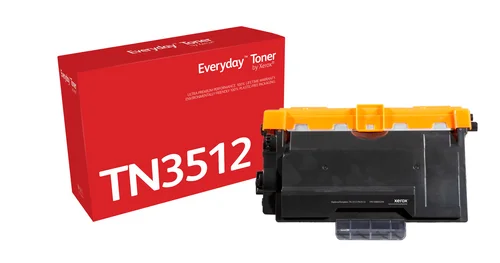EVERYDAY BLACK TONER REPLACES BROTHER TN3512 EXTRA HIGH CAPACI