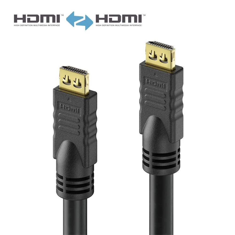 Zertifiziertes 4K Premium High-Speed HDMI-Kabel | schwarz, 7.50m​​​​​​​