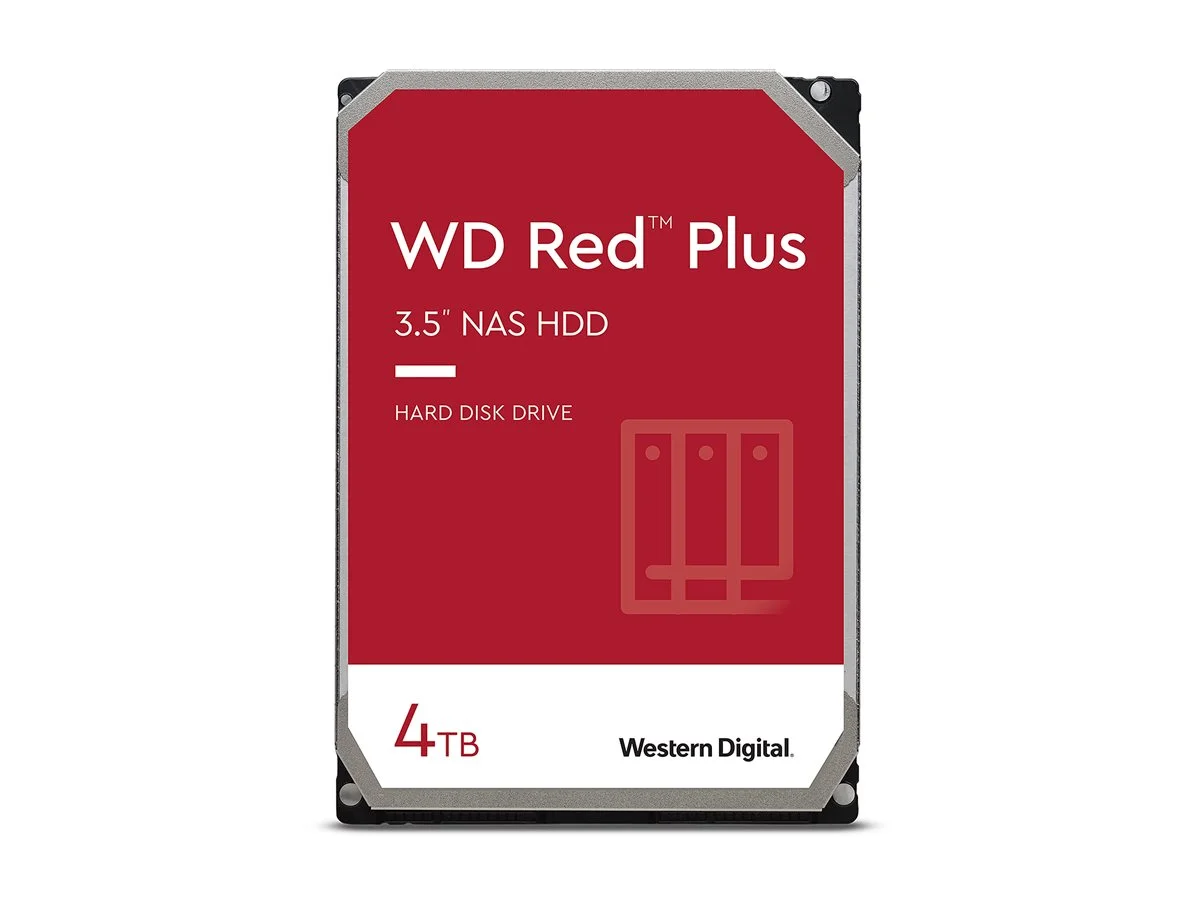 WD Red Plus 4TB SATA 8,89cm 3,5Zoll HDD