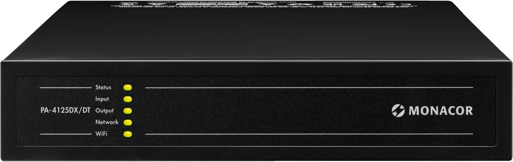 PA-4125DX/DT ELA-Verstaerker mit Dante