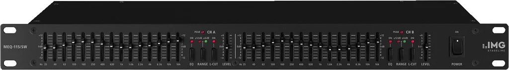 MEQ-115/SW 15x2 Band Equalizer