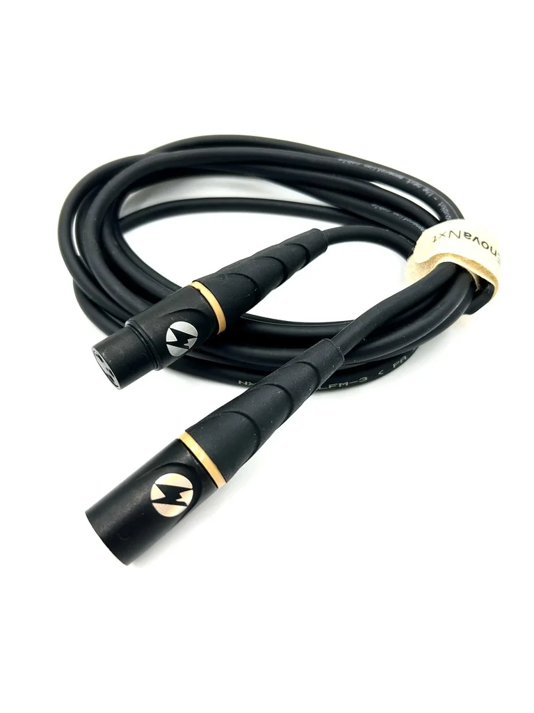 MICA-3/BK XLR-Mikrofonkabel 3m