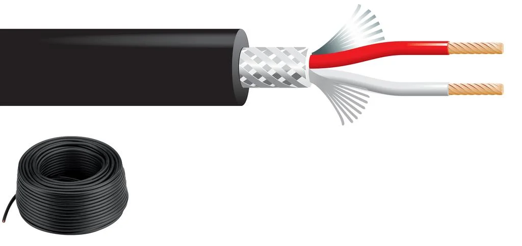 MLC-52/SW Mikrofonkabel 50m 2x0,22mm