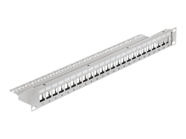 DELOCK Keystone 19 Patchpanel 24 Port