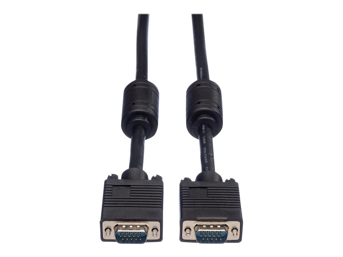 ROLINE Monitor-Kabel mit Ferritkern 6m