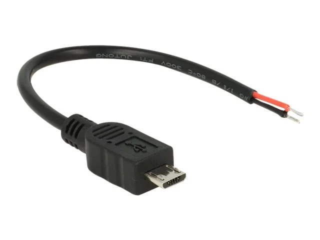 DELOCK Kabel USB 2.0 Micro B>2 x offene