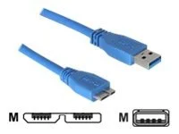 DELOCK Kabel USB 3.0-A > USB3.0-Micro 1m