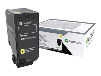 LEXMARK HY Toner Yellow 10k CS/X727/CS72