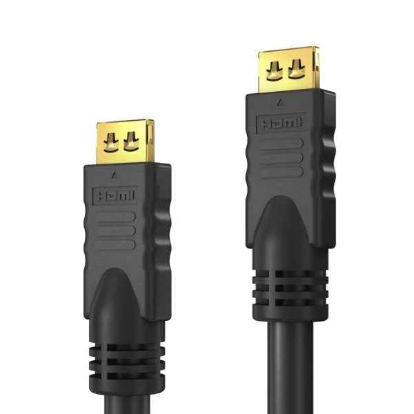 Zertifiziertes 4K Premium High-Speed HDMI-Kabel | schwarz, 25.0m​​​​​​​