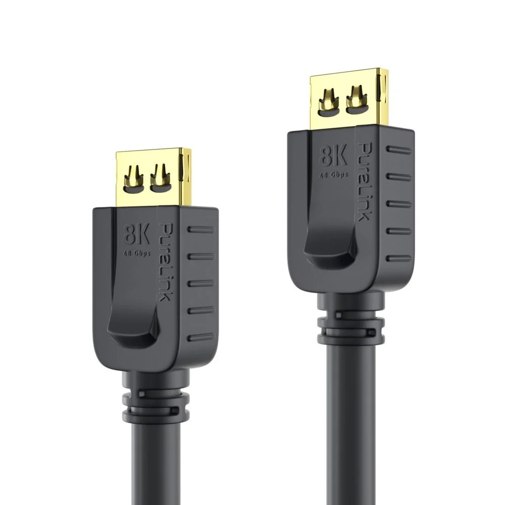 Zertifiziertes 8K Ultra High Speed HDMI Kabel - schwarz, 0.50m