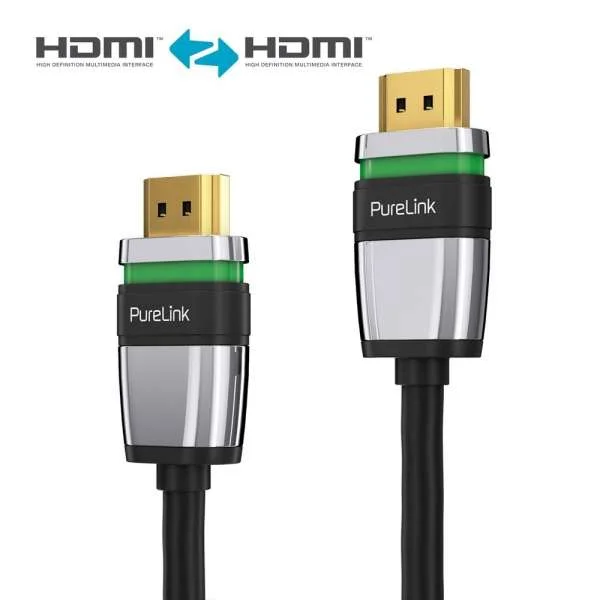 Halogenfreies 8K-Ultra-High-Speed-HDMI-Kabel – schwarz, 1.00m​​​​​​​