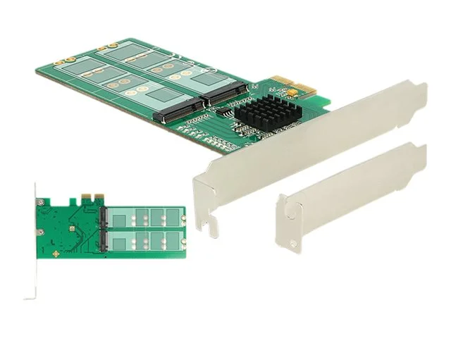 DELOCK PCI Express Karte > 4x M.2 Key B
